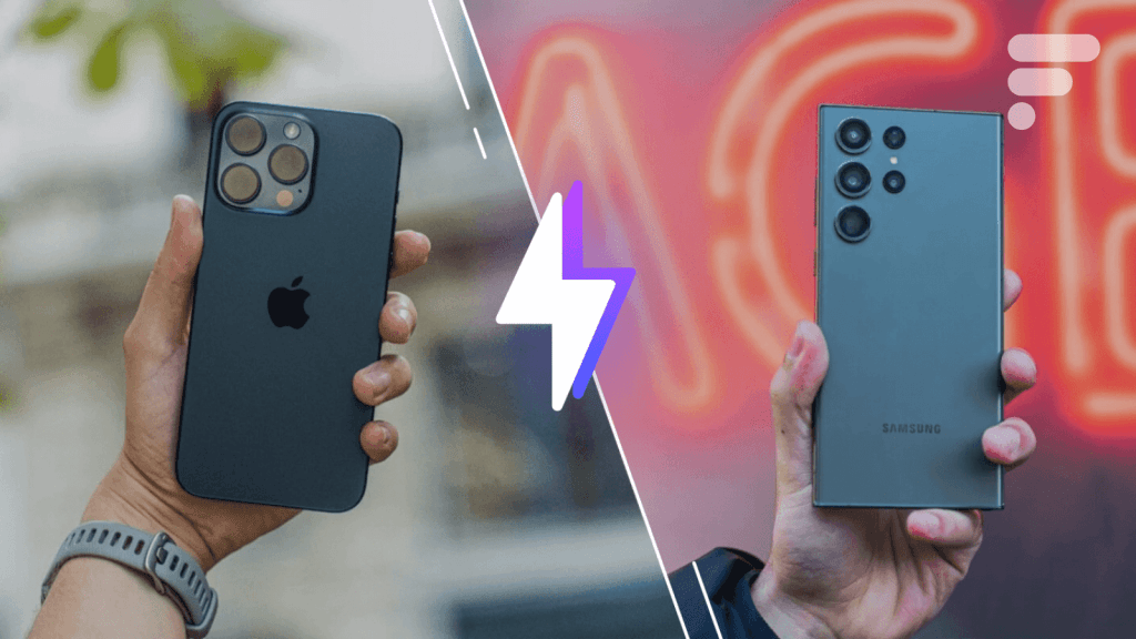 iPhone 15 Pro Max vs Galaxy S23 Ultra design comparison