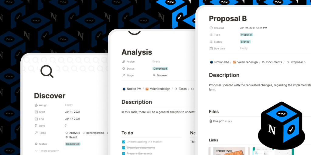 Notion AI workspace dashboard in 2025