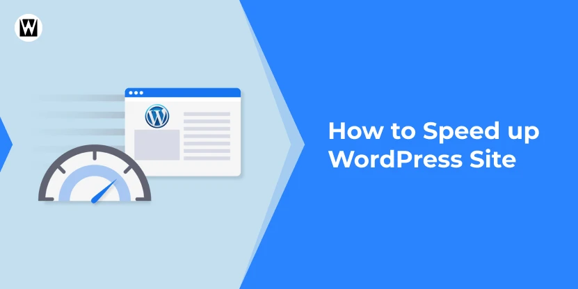 WordPress dashboard showing performance optimization tools and speed settings