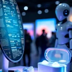 Modern AI-powered smart gadgets used in daily life