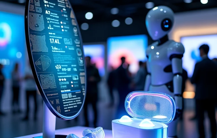 Modern AI-powered smart gadgets used in daily life