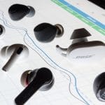 Comparison of top-rated wireless earbuds 2025 with features and specifications displayed